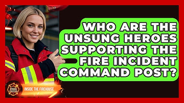 Who Are The Unsung Heroes Supporting The Fire Incident Command Post? - Inside the Firehouse