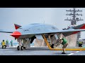 US Testing a New Massive Drone on its Aircraft Carrier