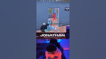 Wait for end🙀🤯Jonathan quick 1v4 Clutch🥵|HACKER OR WOTT #jonathanlive #shortfeed #bgmi #pubg