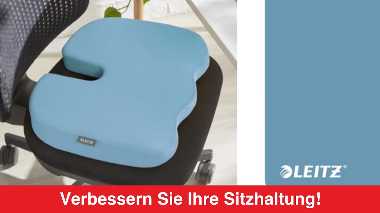 Sitzkissen Ergo Cosy 35,5x45,5x7,5cm gelb Leitz 5284-00-19