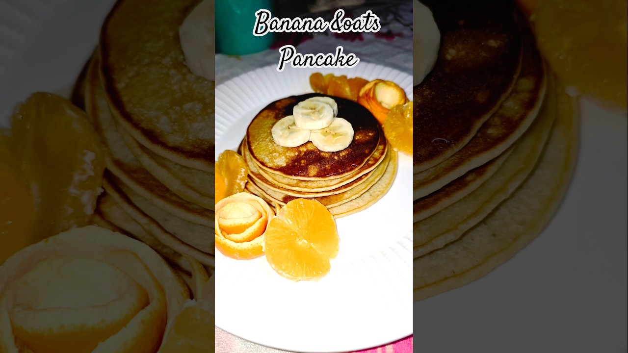 Banana&oats Panckes