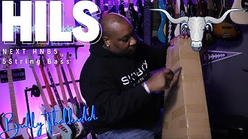 Hils NEXT HNB5 5 String Bass (Metallic Rose Gold)