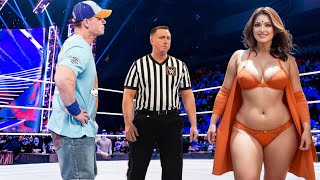 John Cena vs Female Wrestlers WWE Monday Night Raw Highlights 8/05/2024 HD | WWE Raw Live Today