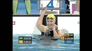 Bruce McAvaney calls the 4x100m Womens Freestyle at 2004 Athens Games
