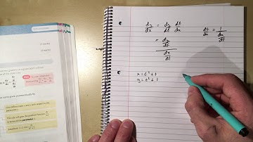 48  Parametric Differentiation Chapter 9 section 7 Edexcel Pure A Level