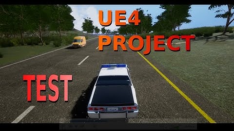 Cool UE4 vehicle game TEST (project update)