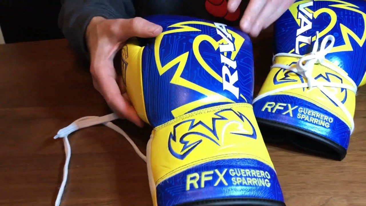New Limited Edition Rival Lomachenko Guerrero Lace Up Boxing Gloves 16oz