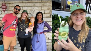 Her First & Last Time At Disney's Food & Wine Festival! | NEW Character Meeting At EPCOT!