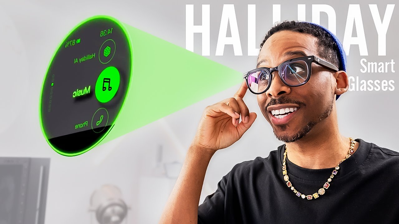 Очки Холлидея с искусственным интеллектом выглядят точь-в-точь как настоящие! [Невидимый дисплей!]