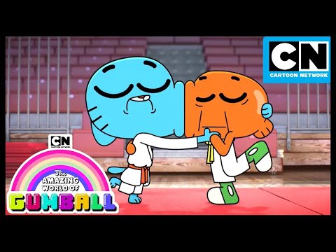 Bunun dövüş sanatları dövüşü olduğuna emin misin? | Gumball - Kafes | Cartoon Network Türkiye