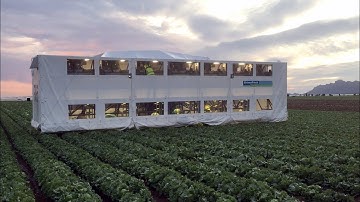 Las Primicias Columbia VeTrac e-Drive Harvesting Rig