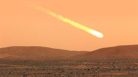 Comet C 2013 A1 Siding Spring near Mars
