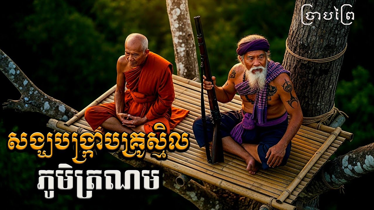 សង្ឃបង្ក្រាបគ្រូស្មិលភូមិត្រណម \ ច្រាបព្រៃ