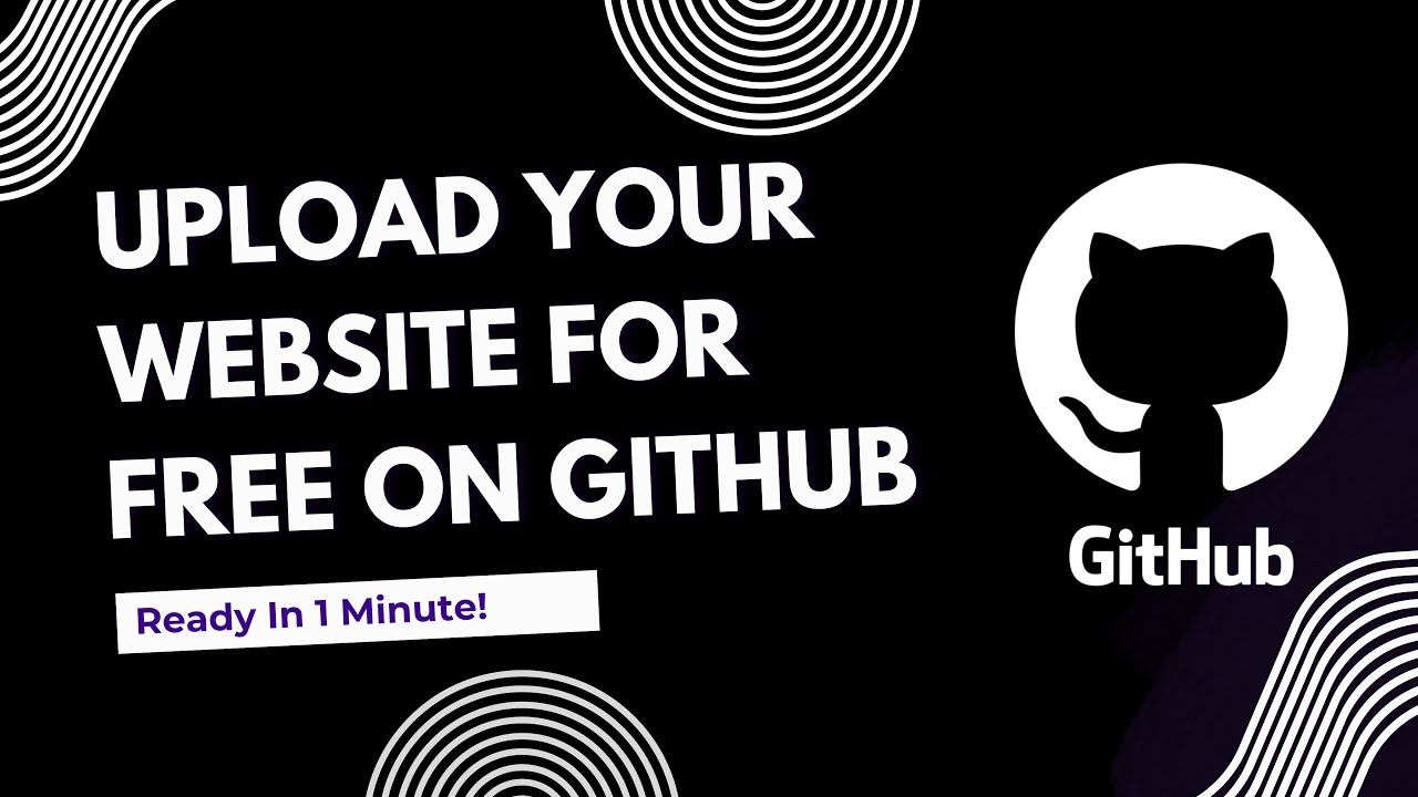 How to Host a Website on GitHub for Free (2025) - YouTube
