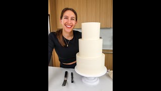 Making a Carrot Cake Wedding Cake #shorts screenshot 3