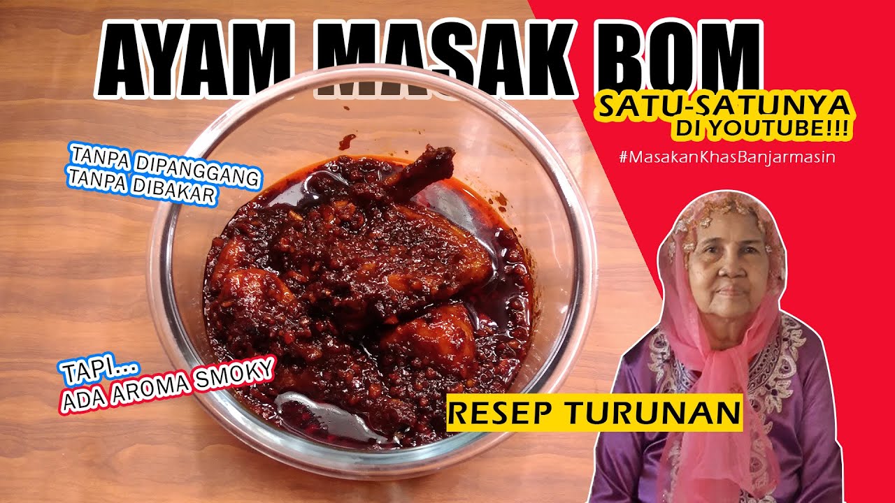 RESEP ASLI AYAM MASAK BOM🐔💣💥|| NYOBA MASAK Ep. 3