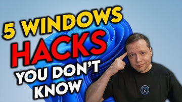 5 Windows Hacks You Didn