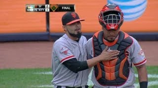 SF@NYY: Romo locks down the Giants' 2-1 victory