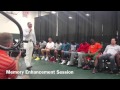 UM Football Team Hypnotized by Lenny Moore Pt 3 of