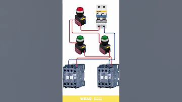 Contactor Interlock With Push Buttons 