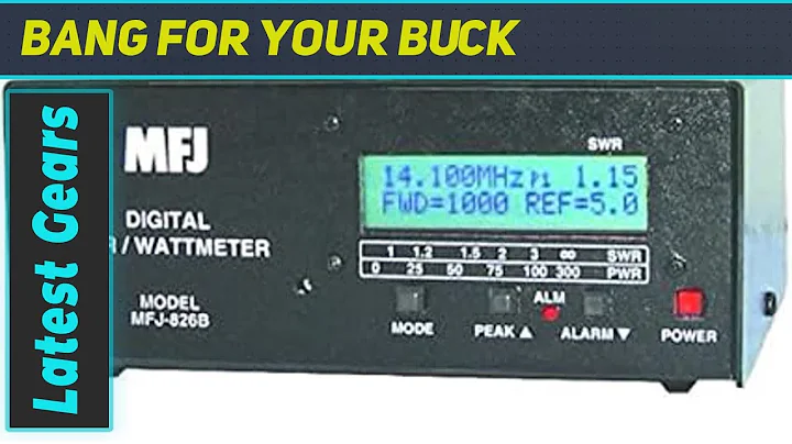 MFJ-826B Digital SWR Meter: Unlocking High-Accuracy Power Measurement