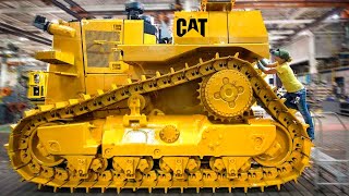 ▶️Dozer Manufacturing🔥CAT D11T Assembly 2024: Workers building Bulldozers Dressta, Liebherr, Shantui