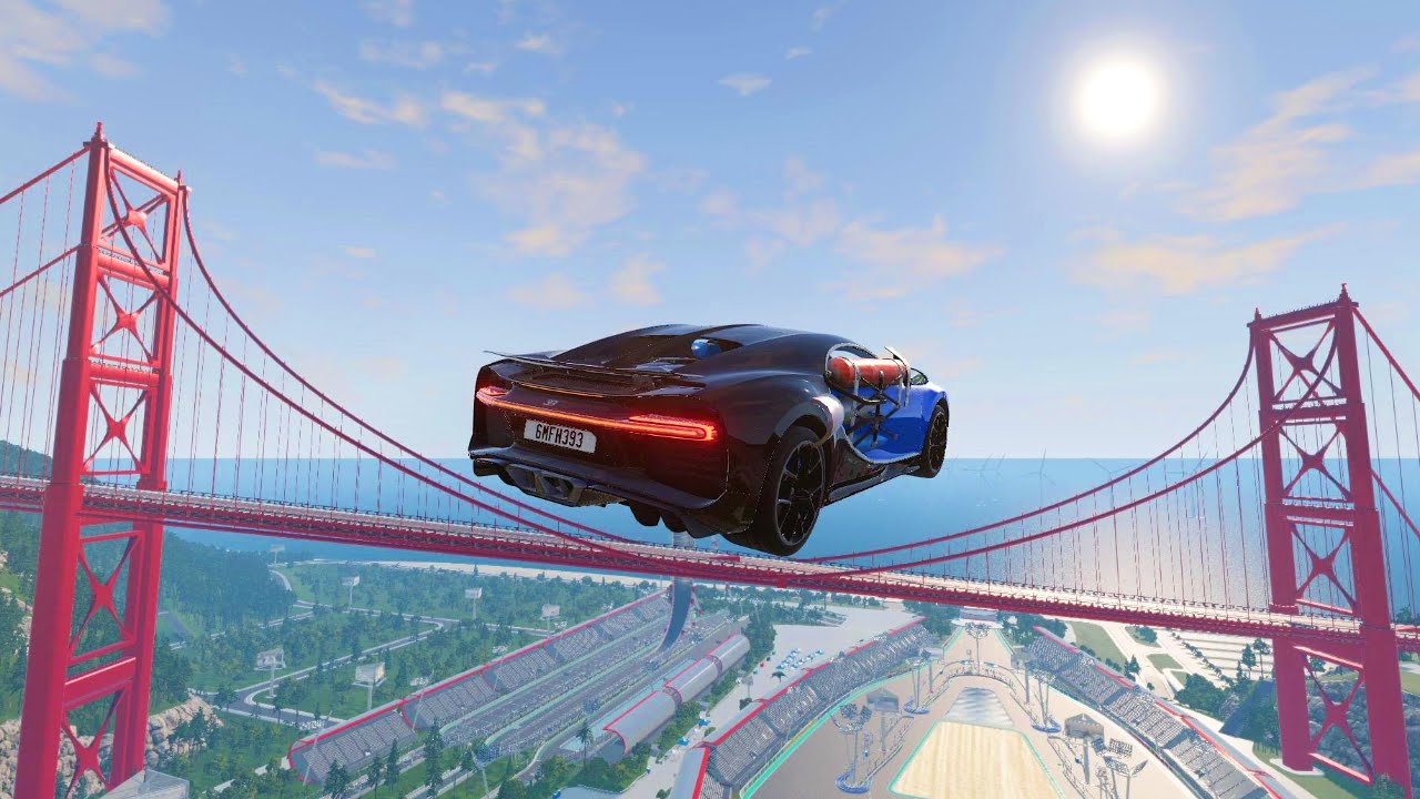 Which Car Can Escape The Car Jump Arena?!? #59  - BeamNG.Drive