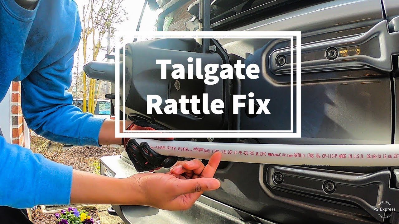 $5 Mod for Jeep Tailgate Rattle/ Shaking - YouTube