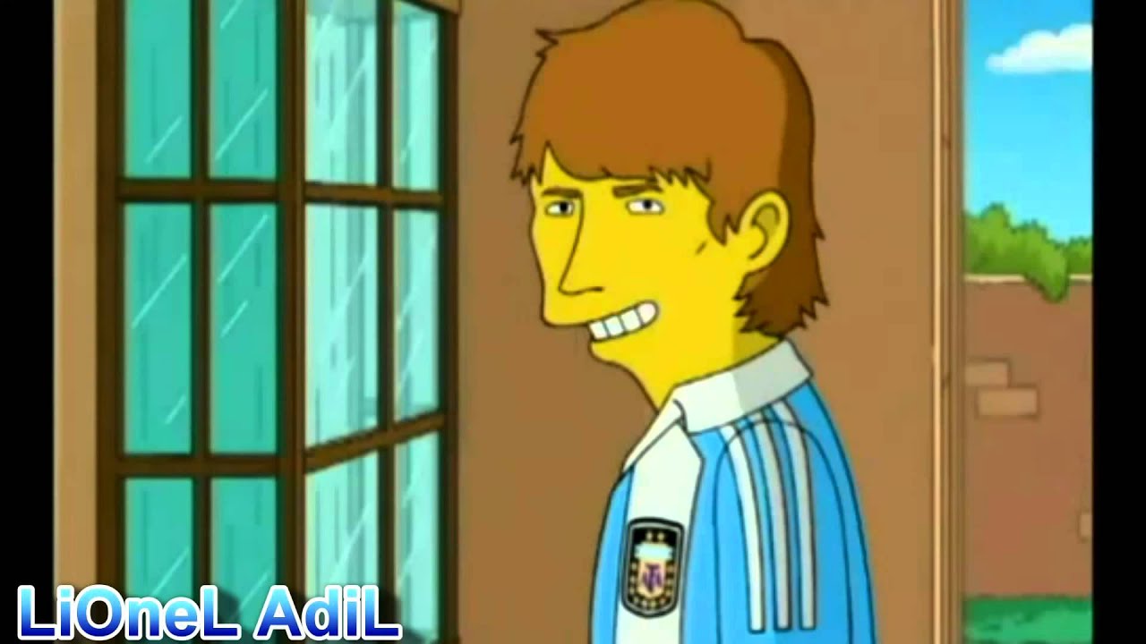 Lionel Messi vs Homer Simpson - YouTube