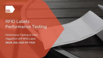 High-Performance Asset Tracking: Performance Testing of Alien Higgs®10 UHF RFID Label