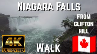 Clifton Hill To Niagara Falls City Walk [4K] + Travel Tips. Canada Walking Tour. by David George 73 views 6 months ago 1 hour, 3 minutes