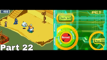 Megaman Battle Network 5 Double Team DS Part 22 Finding Gow