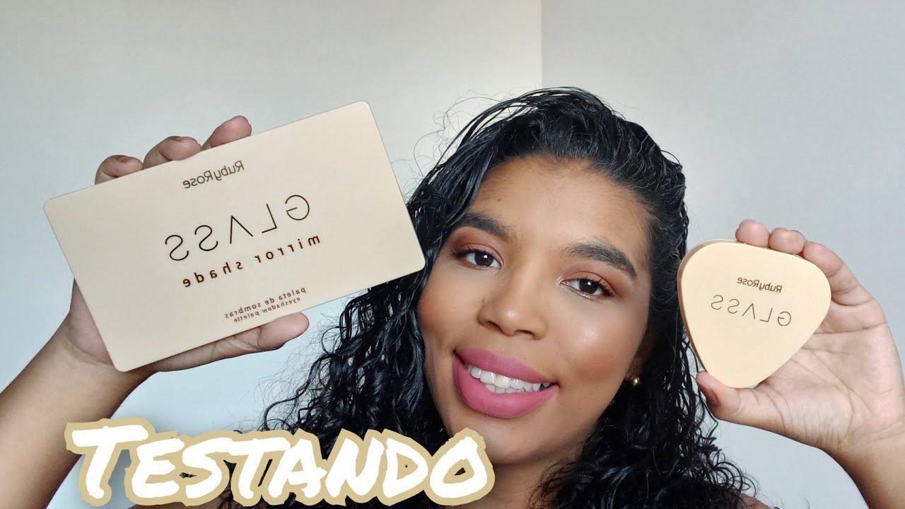 TESTANDO NOVIDADES – LINHA GLASS RUBY ROSE - YouTube
