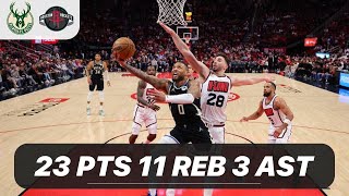 Alperen Sengun Vs Milwaukee Bucks 23 Pts - 11 Reb - 3 Ast - 3 Blk 02-25-2025 Highlights