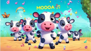 Moo Moo Moo! A Cow Song for Kids - A Song About Cows