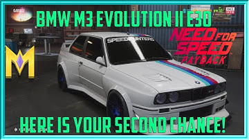 Need For Speed Payback Abandoned Cars Locations - "BMW M3 EVOLUTION II E30" BMW M3 Customization