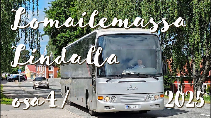 Linja-autolla lomaillen, Linda-linjurin juhannusreissu osa 4/5. Kärsämäki, Virrat ja Ruovesi.