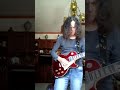 Epileptic guitar.  we are happy with the little things. ,changing guitar strings is one of them.