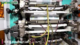 6 Color High Quality Diaper Pe Packaging Printing Ci Flexo Printing Machine Price