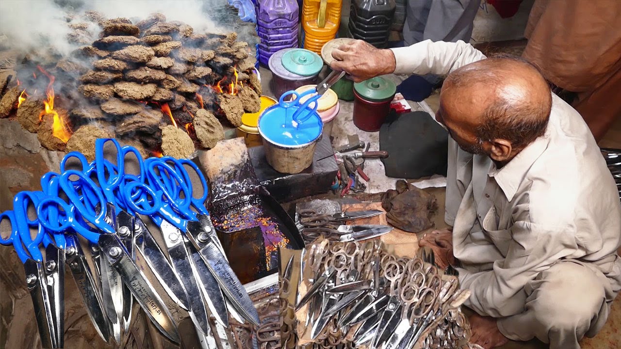 Scissors Mass Production Process-Incredible Manufacturing Process of ...