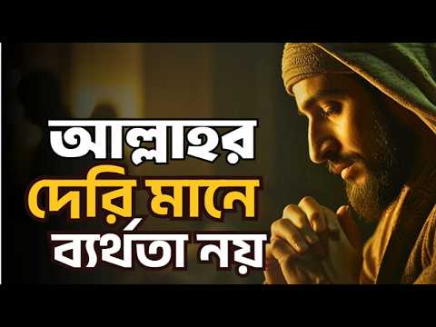 আল্লাহর দেরি মানে ব্যর্থতা নয় | ধৈর্য ধরুন, আল্লাহ আপনার জন্য সেরাটাই রেখেছেন | Islamic Motivation