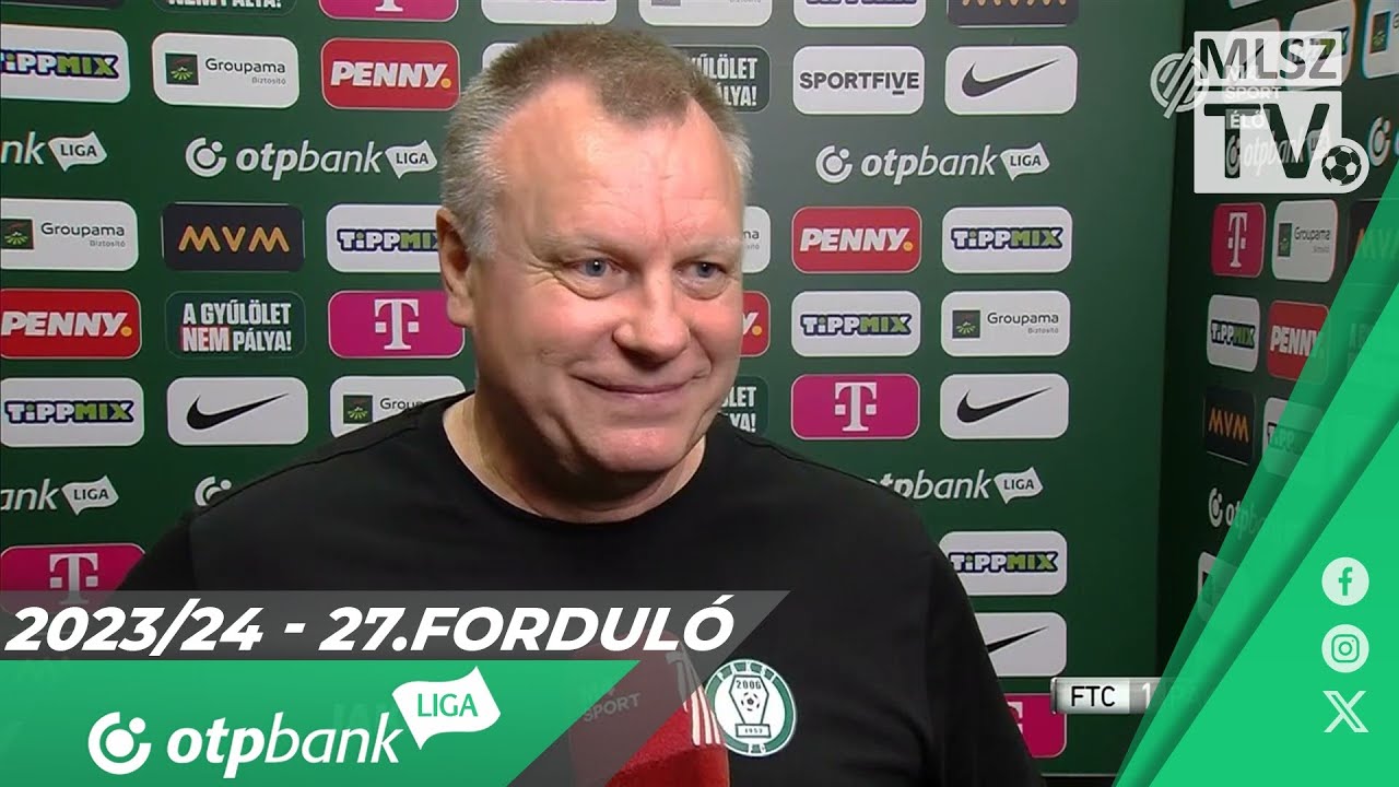 Bognár György értékelése a Ferencvárosi TC - Paksi FC mérkőzésen