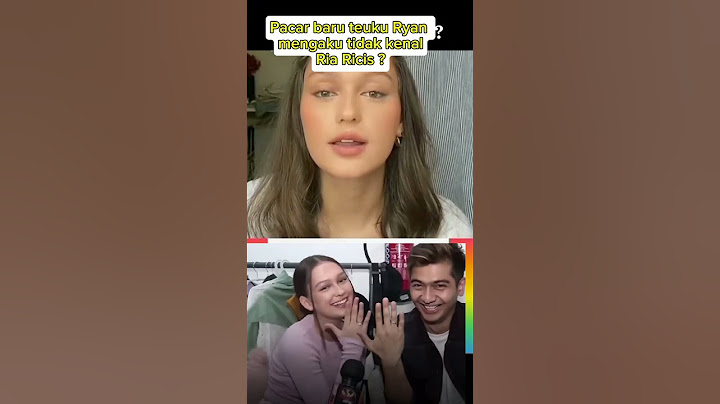 Pacar baru Teuku ryan mengaku tidak kenal Ria ricis #shorts #riaricis #teukuryan