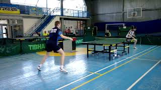 Vlad in U-18 National Championships (FINAL) - TotkaloTableTennis