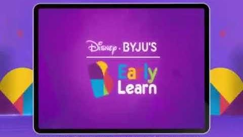 Disney byjus early learn video from byjus
