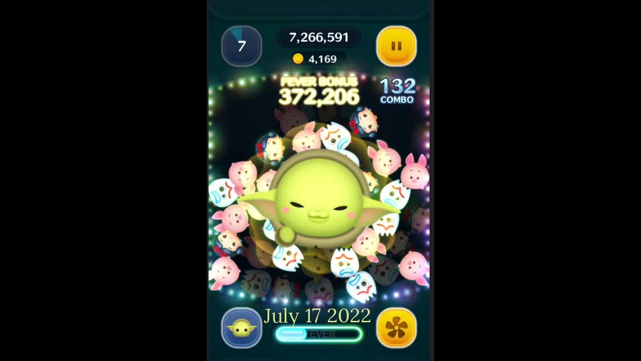 Sunday Leaderboard - July 17 2022 - Line Disney Tsum Tsum