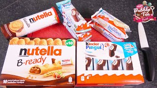 QUE VALENT CES PRODUITS KINDER FERRERO NUTELLA ?