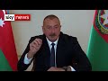 Armenia-Azerbaijan conflict: President Ilham Aliyev begins truce talks as UN urges restraint