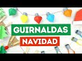 9 Guirnaldas navideñas de papel muy fáciles de hacer