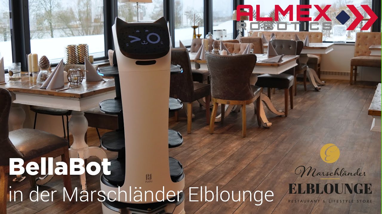 BellaBot in der Marschländer Elblounge